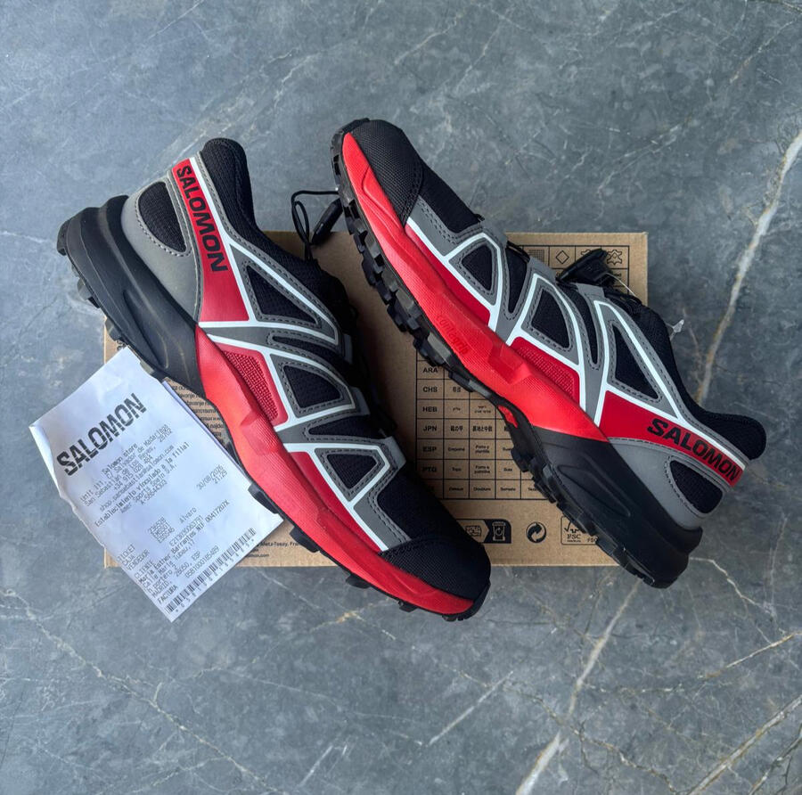 SALOMON SPEEDCROSS Modelo: 472792 16 M0. Zapatillas Salomon Speedcross color rojo y negro