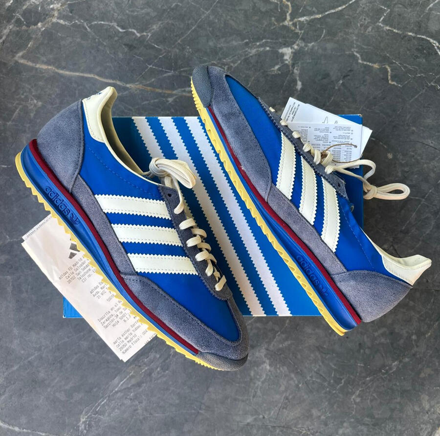 adidas sl 72 og Modelo: JS0255. Zapatillas Adidas sl 72 og color azul y gris con suela de goma